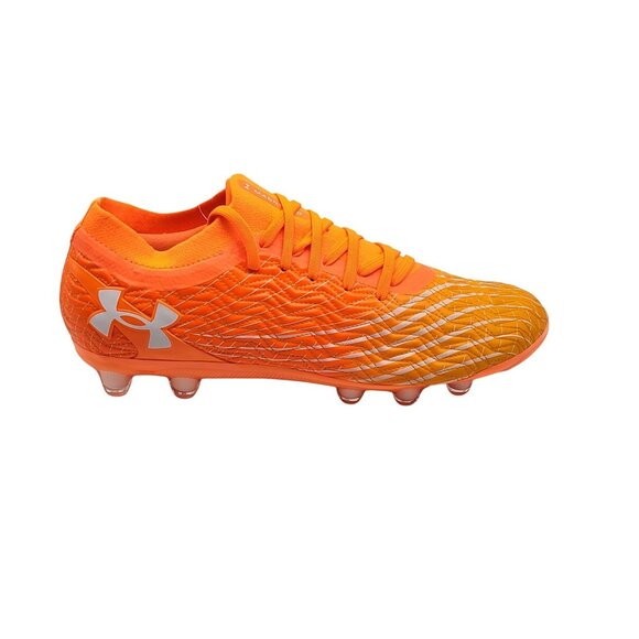 Under Armour Magnetico Pro 5 AG Shoes Blaze Orange Mens 9 Soccer Cleats FW25 New - Picture 1 of 11